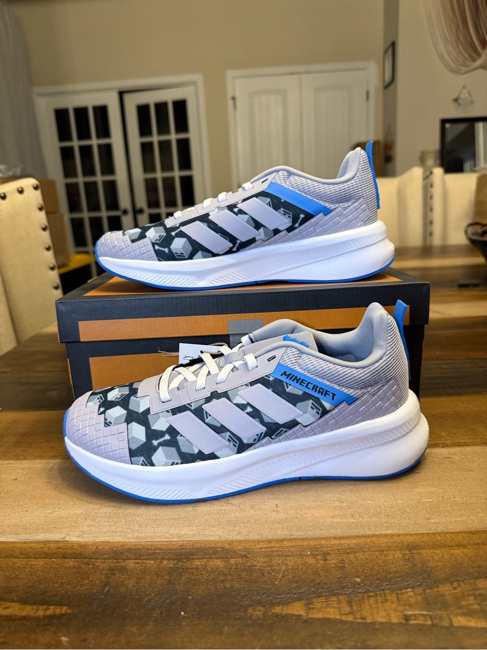 adidas Fortarun 4.0 Minecraft kids' sneaker